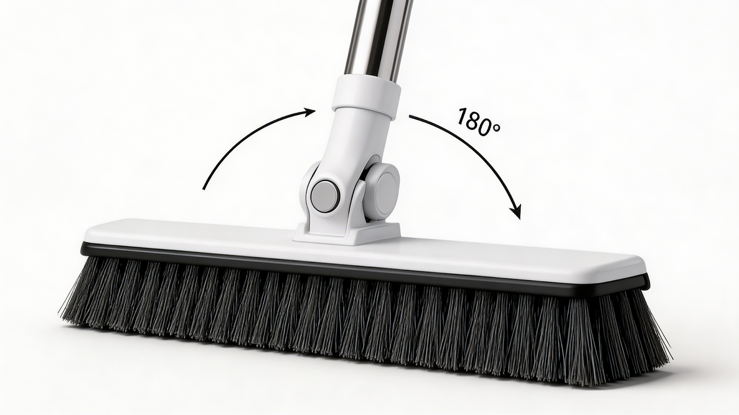Burdy Brush — 2-in-1 Brush & Squeegee Cleaning Tool